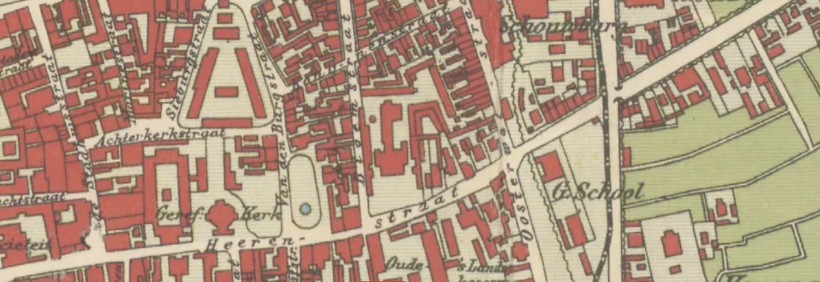 The 1892 Kaart van de Hoofdplaats Semarang en Omstreken map